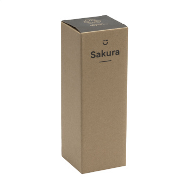 Logo trade corporate gifts picture of: Sakura 360 ml bamboo thermo bottle/thermo cup