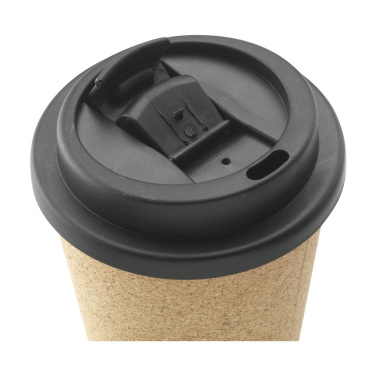 Logo trade promotional items image of: Attea Cork 350 ml coffee cup