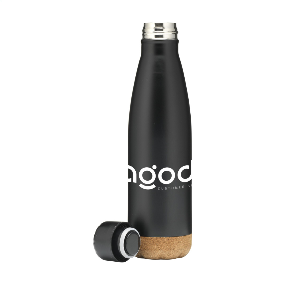 Logo trade promotional merchandise photo of: Topflask Cork 470 ml drinking bottle