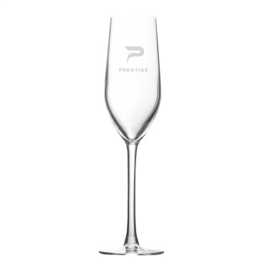 Logo trade promotional items image of: Marne Champagne glass 160 ml