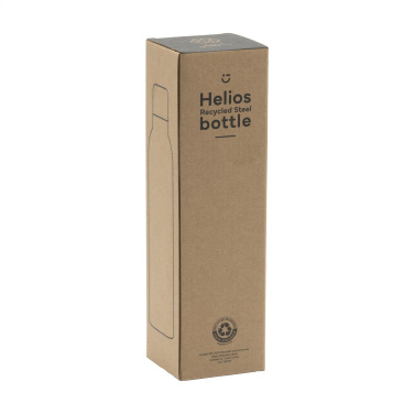 Logo trade corporate gift photo of: Helios RCS Recycled Steel Bottle 470 ml