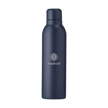 Logo trade corporate gift photo of: Helios RCS Recycled Steel Bottle 470 ml