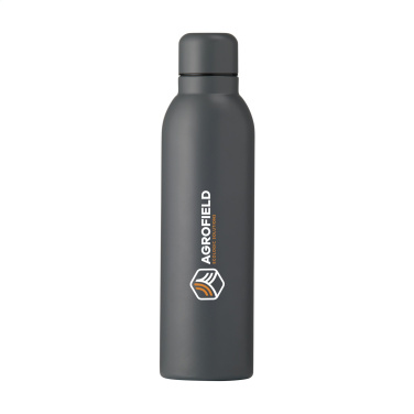 Logotrade corporate gift image of: Helios RCS Recycled Steel Bottle 470 ml