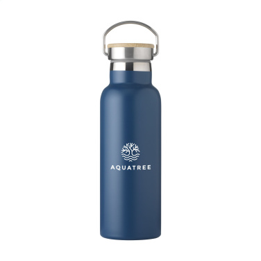 Logo trade promotional merchandise image of: Nordvik RCS Recycled Steel 500 ml drinking bottle