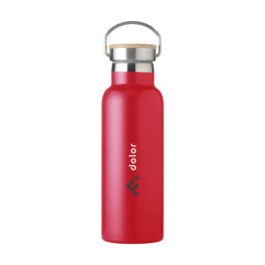 Logotrade promotional item image of: Nordvik RCS Recycled Steel 500 ml drinking bottle