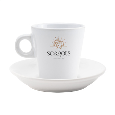 Logo trade promotional items picture of: Burano 200 ml mug and saucer