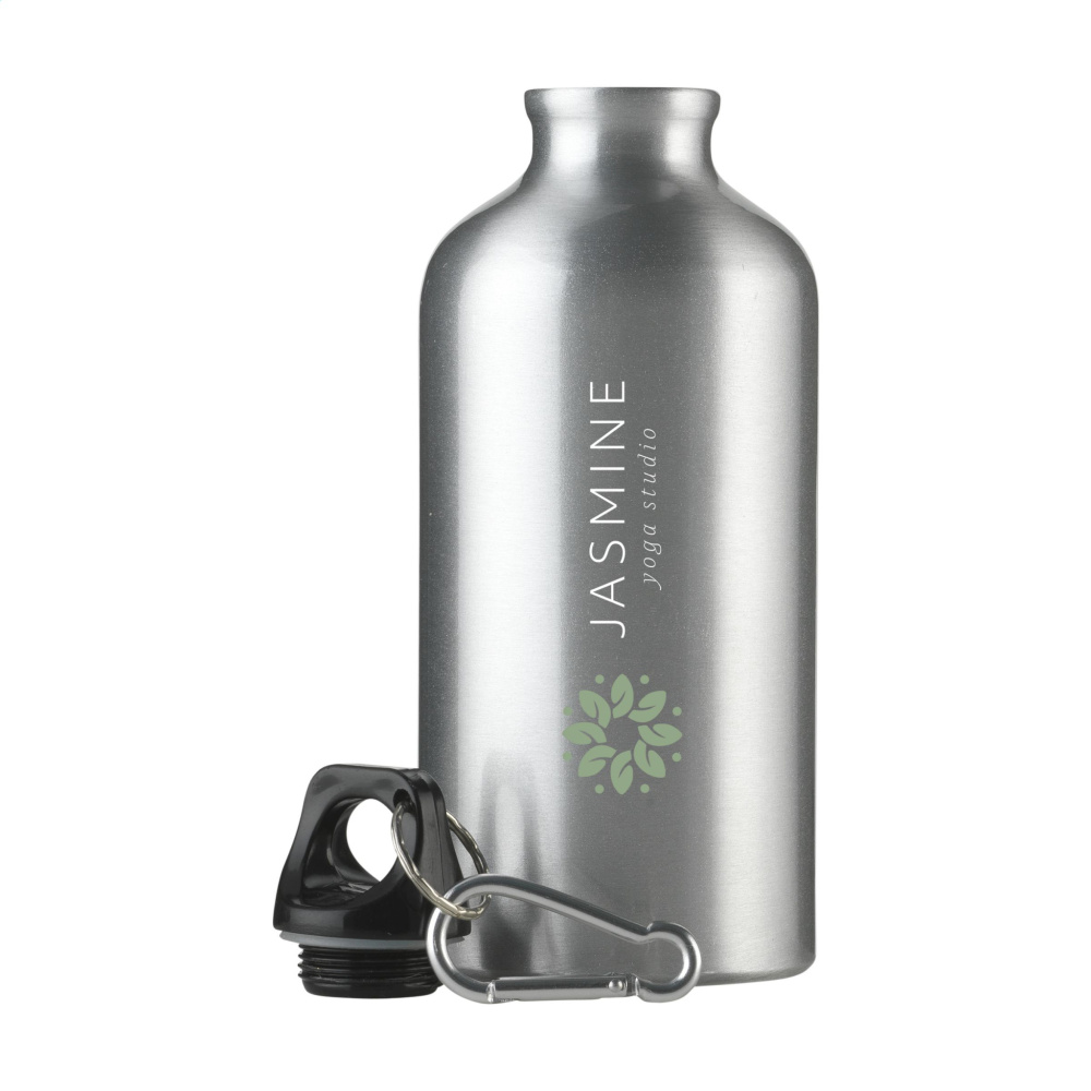 Logo trade promotional merchandise image of: AluMini GRS Recycled 500 ml water bottle