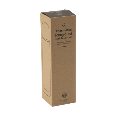 Logotrade promotional item picture of: Thermotop Midi RCS Recycled Steel 500 ml thermo bottle