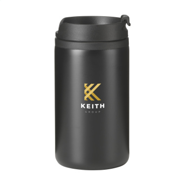 Logo trade corporate gifts picture of: Thermo Can RCS Recycled Steel 300 ml thermo cup