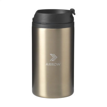 Logo trade promotional product photo of: Thermo Can RCS Recycled Steel 300 ml thermo cup