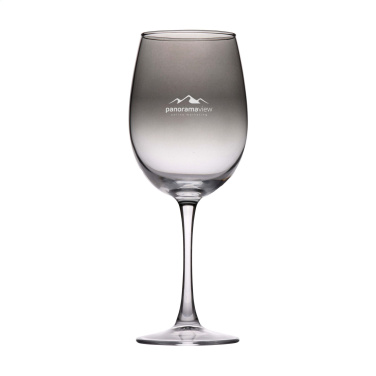 Logo trade promotional giveaway photo of: Smokey Wine Glass 465 ml