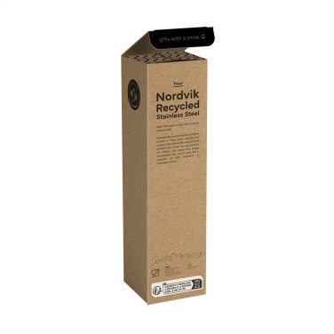 Logo trade promotional gifts image of: Nordvik RCS Recycled Steel 750 ml