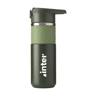 Logo trade promotional item photo of: Lynn RCS Recycled Steel Bottle 500 ml