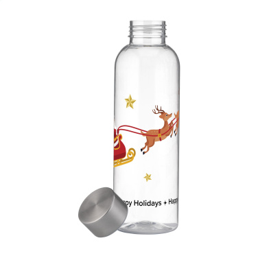 Logotrade promotional gift image of: Senga GRS RPET Bottle 500 ml X-Mas