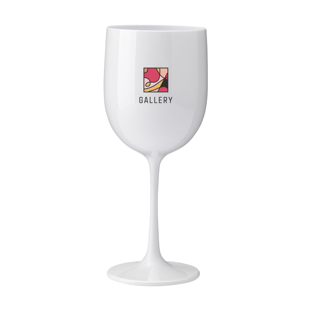 Logo trade promotional items picture of: Lunaire Reusable Wine Glass 480 ml