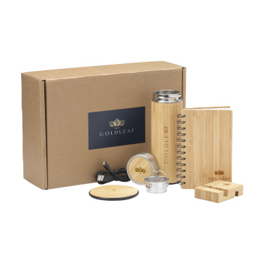 Logo trade promotional products picture of: Merch Set Bamboo Boost