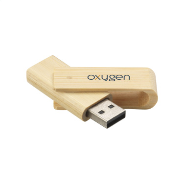 Logo trade promotional products image of: USB Waya Bamboo  8 GB