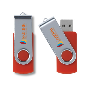 Logo trade business gifts image of: USB Twist 4 GB