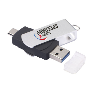 Logo trade promotional merchandise picture of: USB Dual Connect 3.0 - Type-C 8 GB