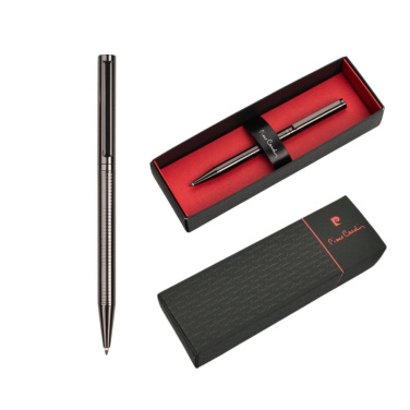 Logo trade promotional merchandise image of: Metal ballpoint pen DOMINIQUE Pierre Cardin