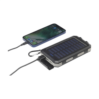 Logo trade promotional merchandise photo of: Trail RCS Solar Charger Compass 8000