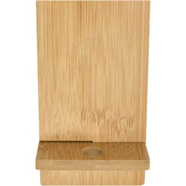 Logo trade corporate gift photo of: Ceibo detachable bamboo phone stand