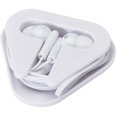 Logo trade promotional gifts picture of: Rebel earbuds with recycled plastic storage box