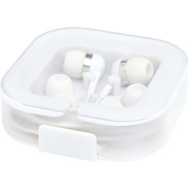 Logotrade business gift image of: Baekdu wired Type-C headset with recycled plastic storage box