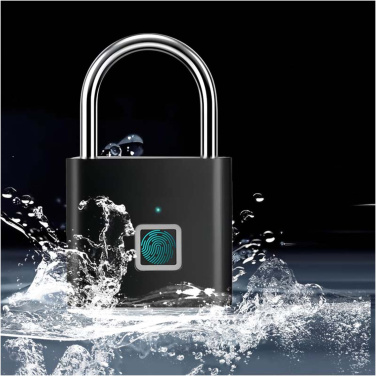 Logo trade promotional items picture of: SCX.design T11 smart fingerprint padlock