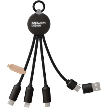 Logo trade promotional item photo of: SCX.design C14 15W 5-in-1 charging cable