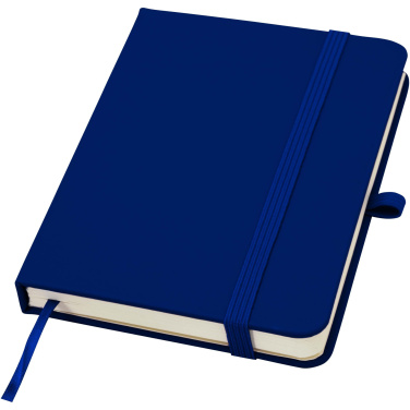 Logo trade promotional giveaways image of: Spectrum Plus A6 hard cover notebook