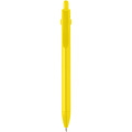 Fidget recycled plastic ballpoint pen (black ink), Yellow