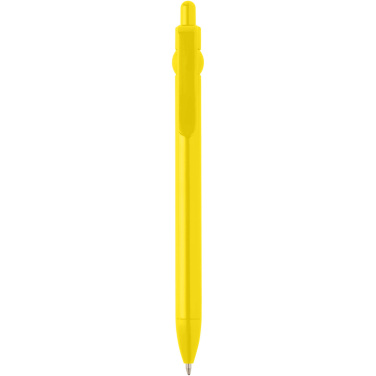 Logo trade promotional merchandise image of: Fidget recycled plastic ballpoint pen (black ink)