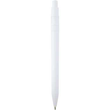 Logo trade corporate gift photo of: Unica recycled plastic ballpoint pen (blue ink)