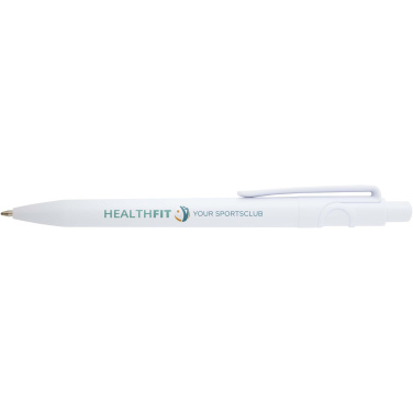 Logotrade promotional product picture of: Unica recycled plastic ballpoint pen (blue ink)