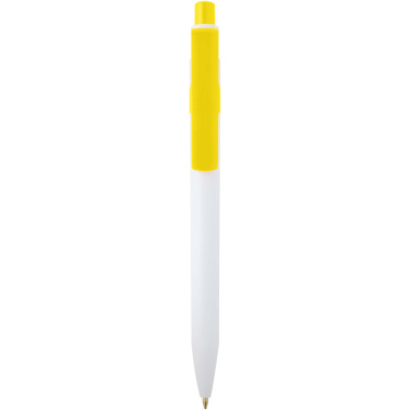 Logo trade promotional giveaways image of: Unica recycled plastic ballpoint pen (blue ink)