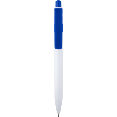 Logotrade promotional item image of: Unica recycled plastic ballpoint pen (blue ink)