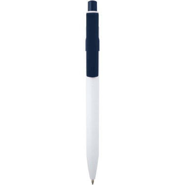 Logotrade promotional product image of: Unica recycled plastic ballpoint pen (blue ink)