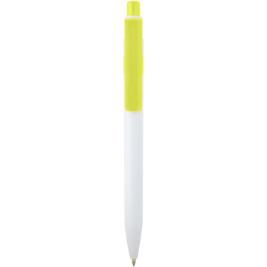 Logotrade promotional item image of: Unica recycled plastic ballpoint pen (blue ink)