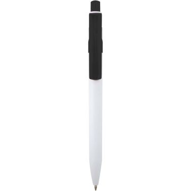 Logo trade promotional giveaways image of: Unica recycled plastic ballpoint pen (blue ink)