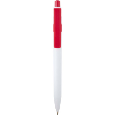 Logo trade promotional item photo of: Unica recycled plastic ballpoint pen (black ink)