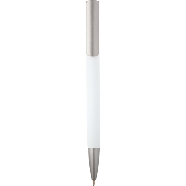 Logo trade corporate gift photo of: Ziggur aluminium ballpoint pen (blue ink)