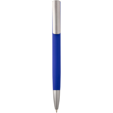 Logo trade promotional product photo of: Ziggur aluminium ballpoint pen (blue ink)