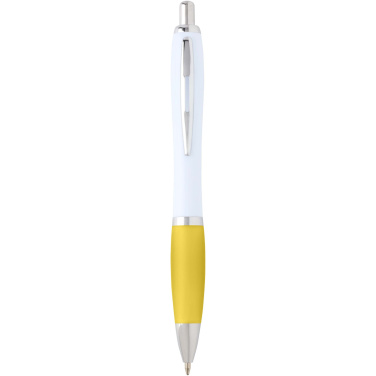 Logo trade advertising products picture of: Nash recycled plastic ballpoint pen (black ink)