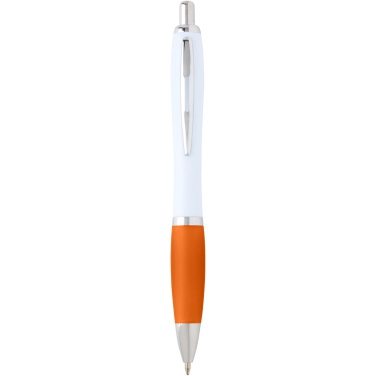 Logotrade promotional item image of: Nash recycled plastic ballpoint pen (black ink)