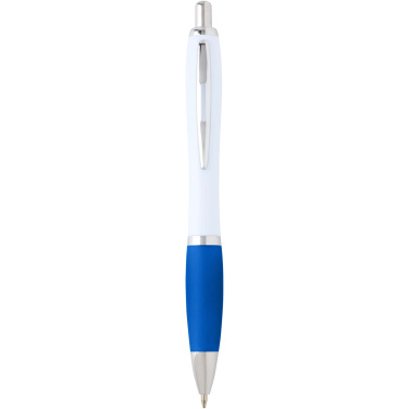 Logotrade promotional giveaway image of: Nash recycled plastic ballpoint pen (black ink)