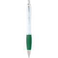 Nash recycled plastic ballpoint pen (black ink), Green