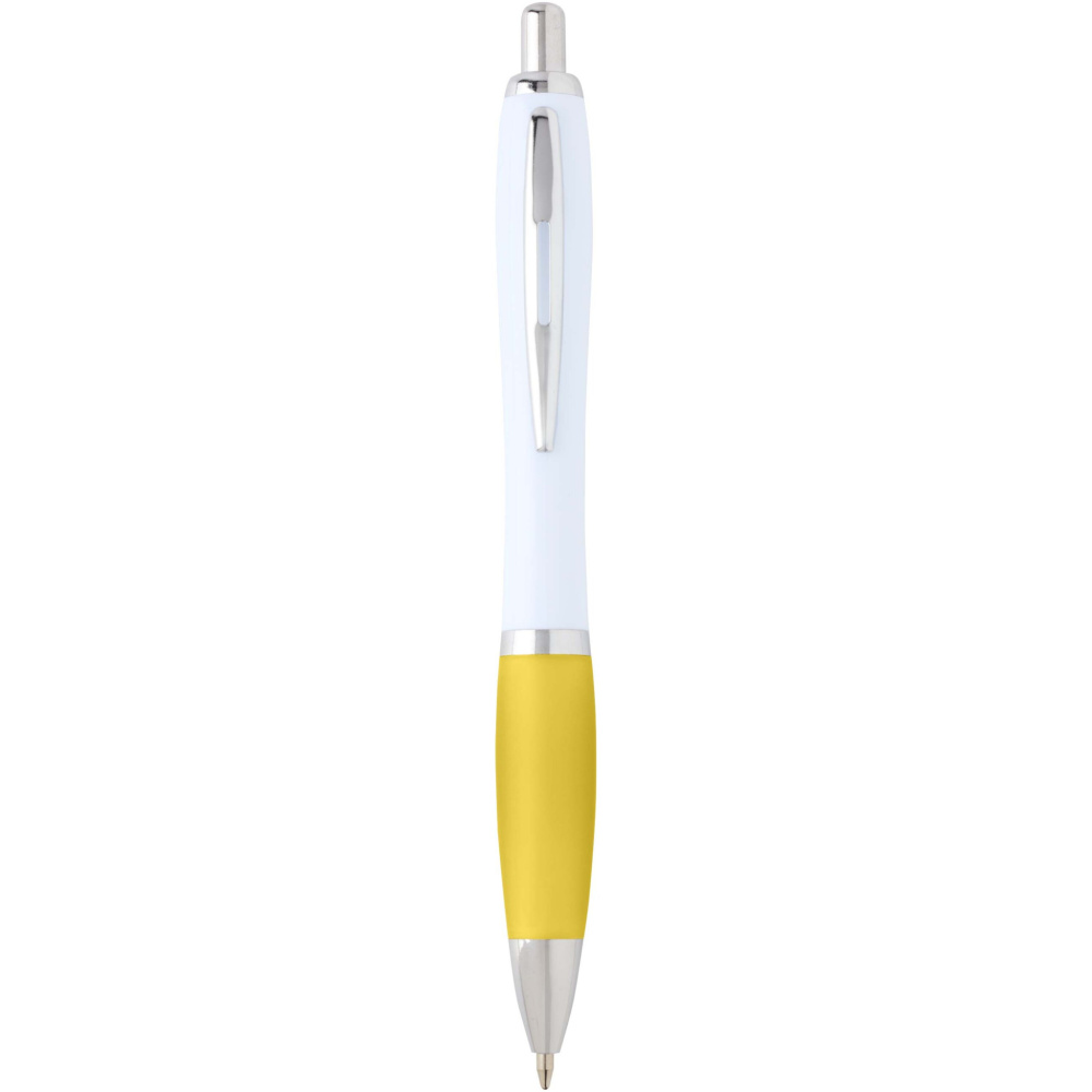 Logotrade promotional giveaways photo of: Nash recycled plastic ballpoint pen (blue ink)