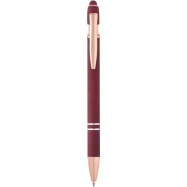 Logotrade advertising product image of: Nanna ballpoint pen with rose gold finish (blue ink)