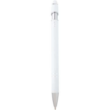 Logotrade advertising product picture of: Kish ballpoint pen with silver finish (blue ink)